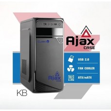 เคสคอมพิวเตอร์ CUBIC AJAX Black , Blue รองรับเมนบอร์ด : ATX/Micro ATX